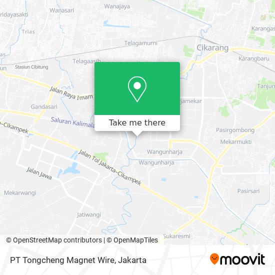 PT Tongcheng Magnet Wire map