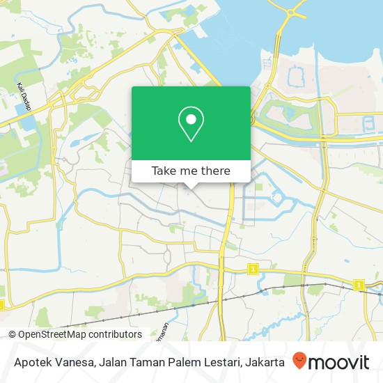 Apotek Vanesa, Jalan Taman Palem Lestari map