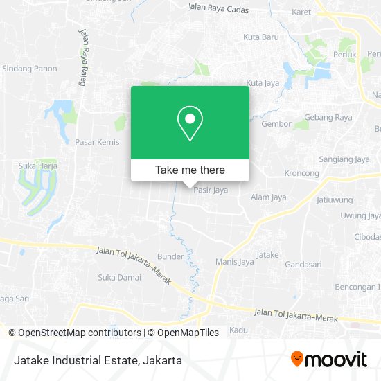 Jatake Industrial Estate map