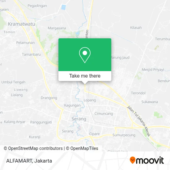 ALFAMART map