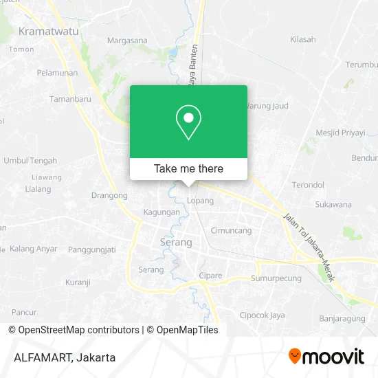 ALFAMART map