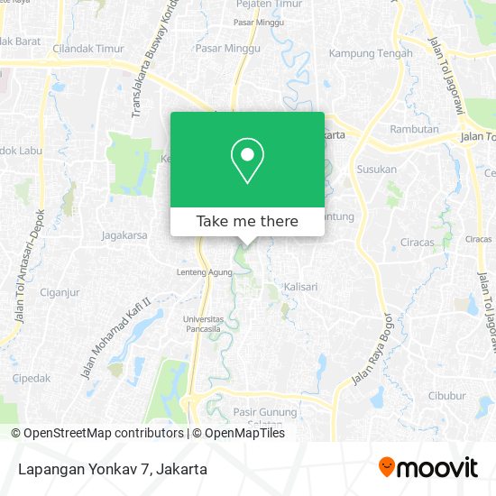 Lapangan Yonkav 7 map