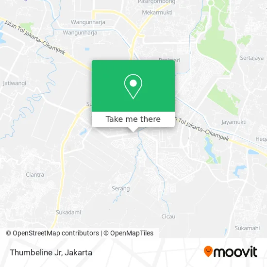 Thumbeline Jr map