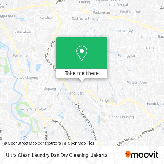 Ultra Clean Laundry Dan Dry Cleaning map