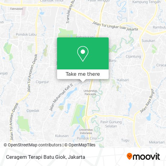 Ceragem Terapi Batu Giok map