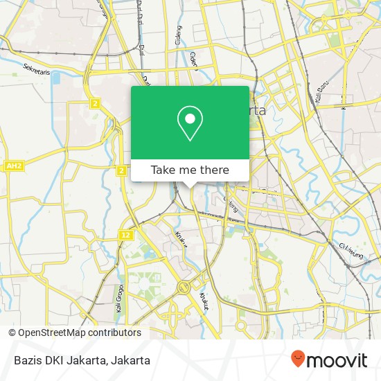 Bazis DKI Jakarta map