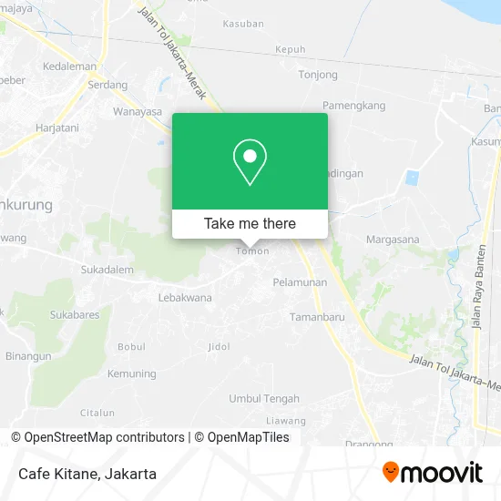 Cafe Kitane map