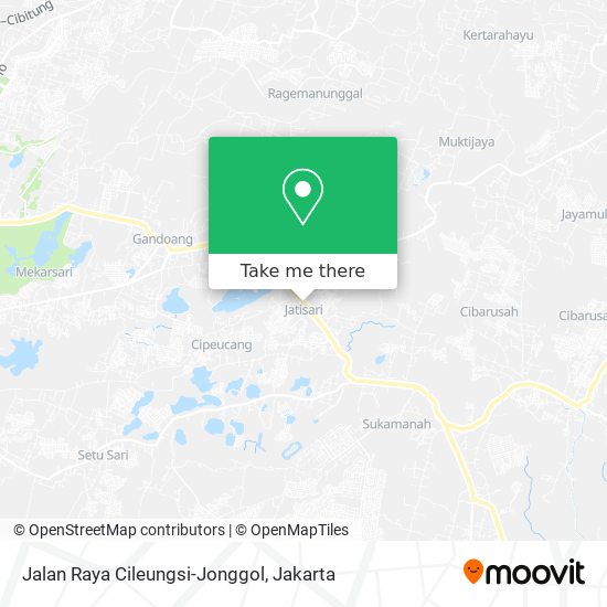 Jalan Raya Cileungsi-Jonggol map