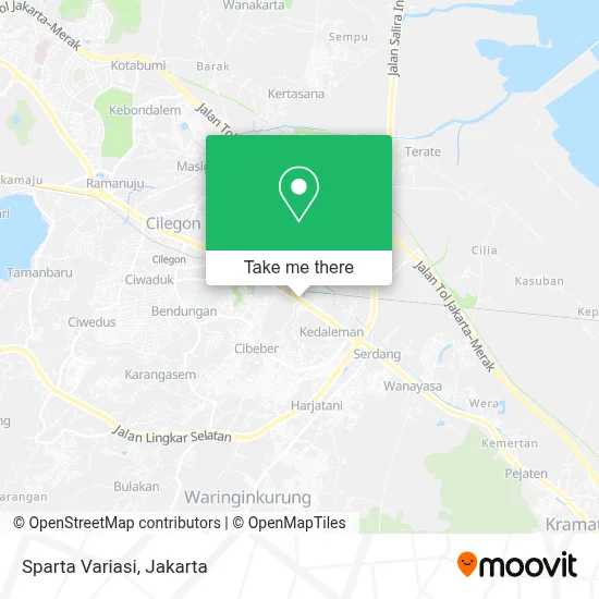 Sparta Variasi map