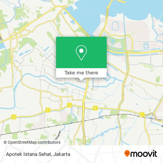 Apotek Istana Sehat map