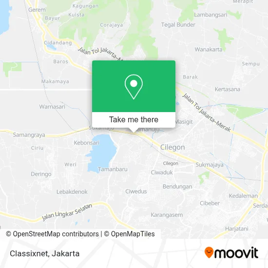 Classixnet map