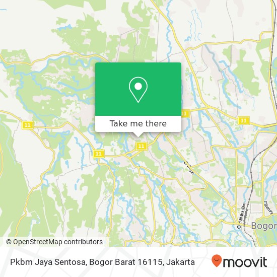 Pkbm Jaya Sentosa, Bogor Barat 16115 map