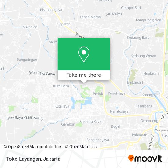 Toko Layangan map