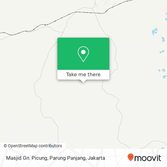 Masjid Gn. Picung, Parung Panjang map