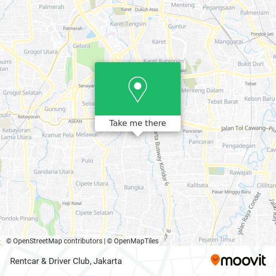 Rentcar & Driver Club map