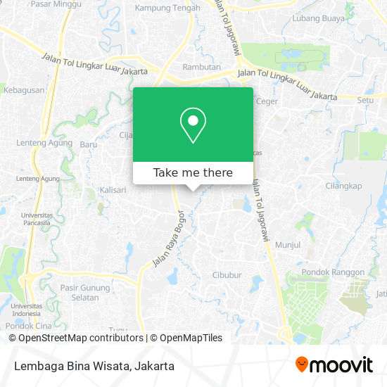 Lembaga Bina Wisata map