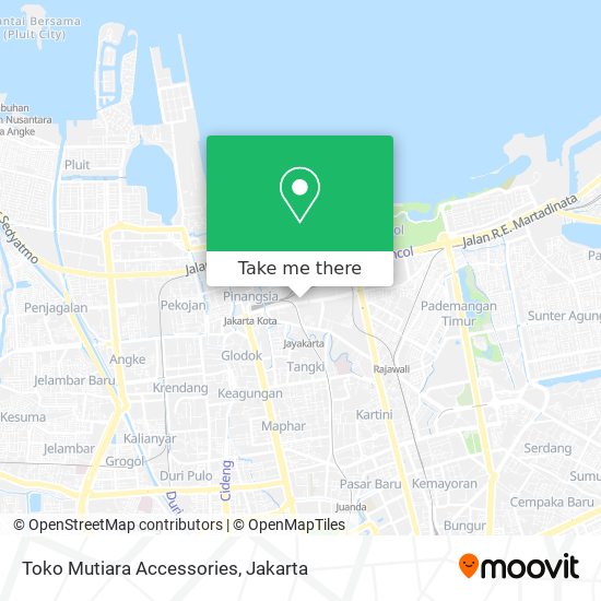 Toko Mutiara Accessories map