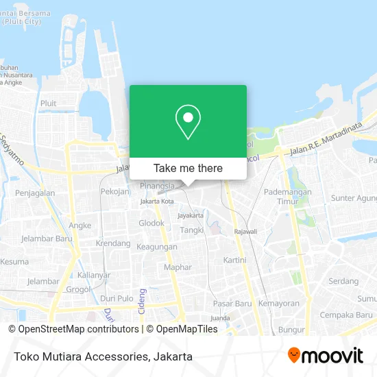 Toko Mutiara Accessories map