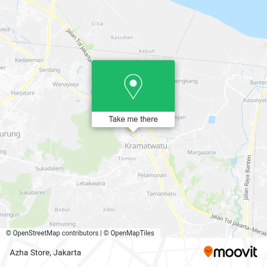 Azha Store map