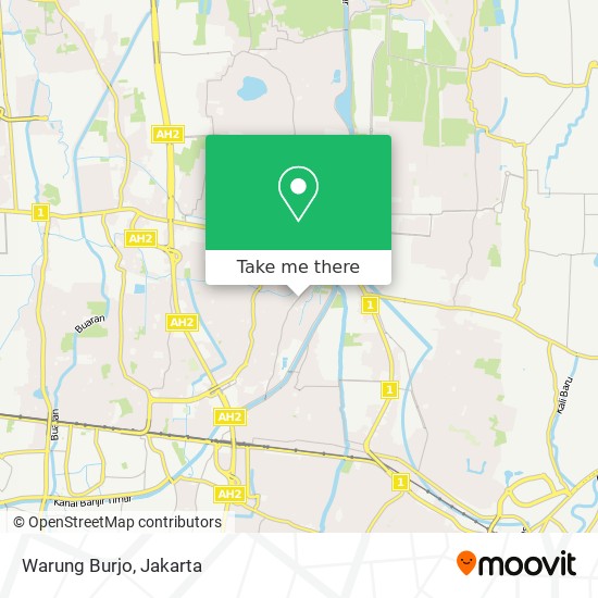 Warung Burjo map