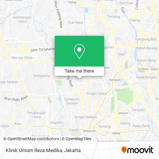 Klinik Umum Reza Medika map