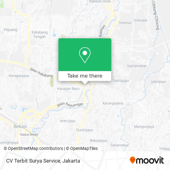 CV Terbit Surya Service map
