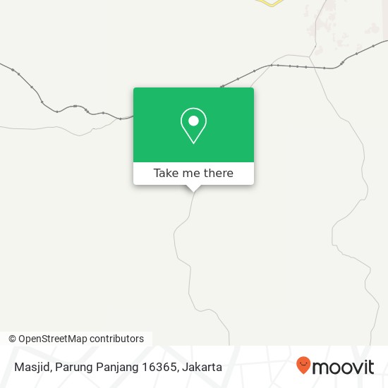 Masjid, Parung Panjang 16365 map