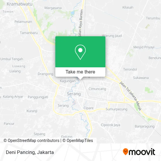 Deni Pancing map