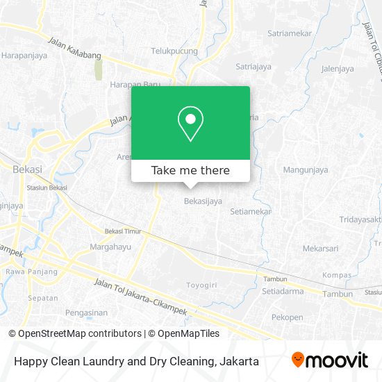 Happy Clean Laundry and Dry Cleaning map