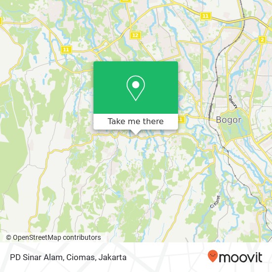 PD Sinar Alam, Ciomas map