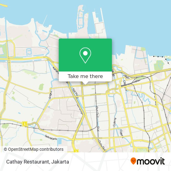 Cathay Restaurant map