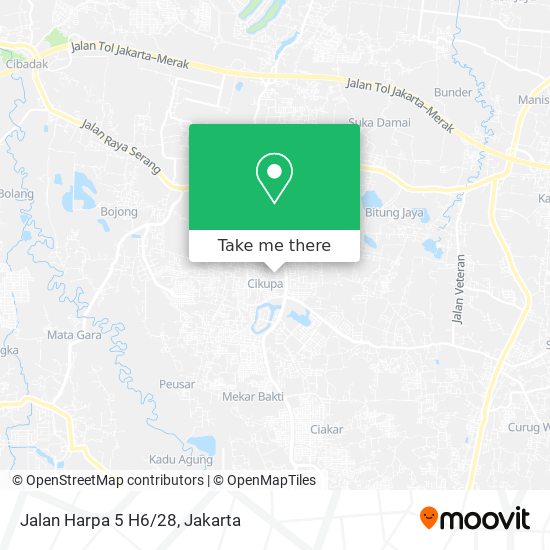 Jalan Harpa 5 H6/28 map