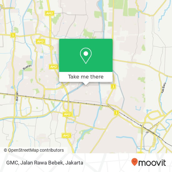 GMC, Jalan Rawa Bebek map