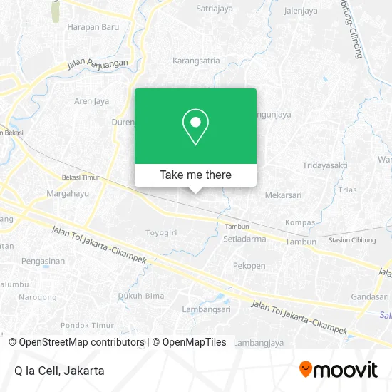Q la Cell map
