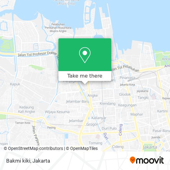 Bakmi kiki map