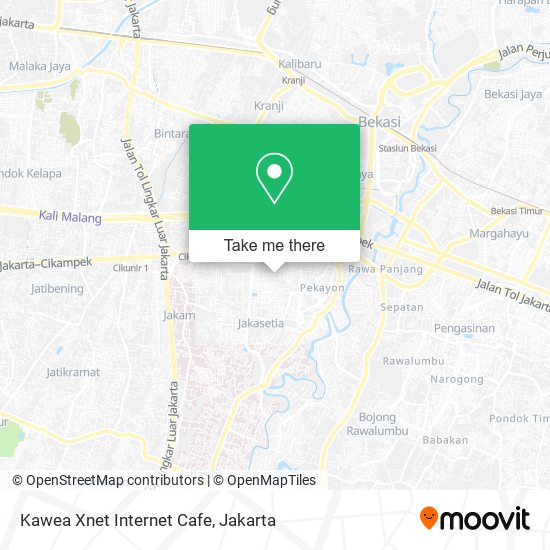 Kawea Xnet Internet Cafe map