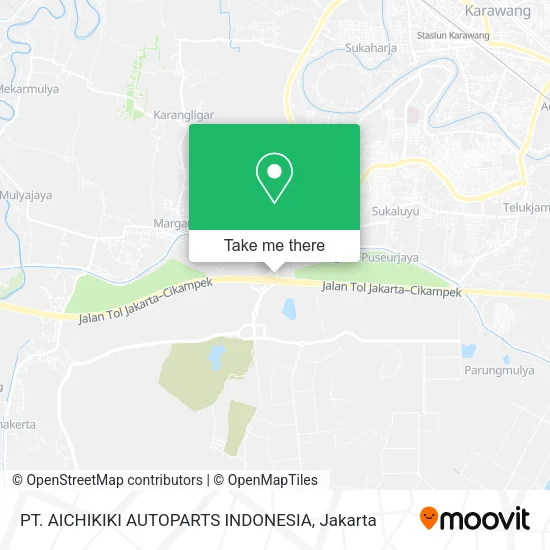 PT. AICHIKIKI AUTOPARTS INDONESIA map