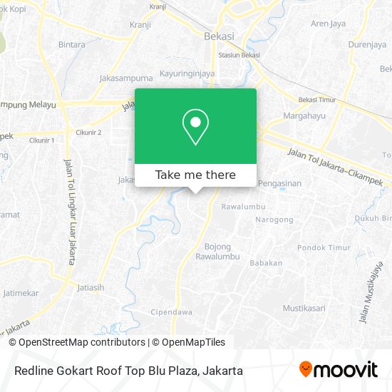 Redline Gokart Roof Top Blu Plaza map