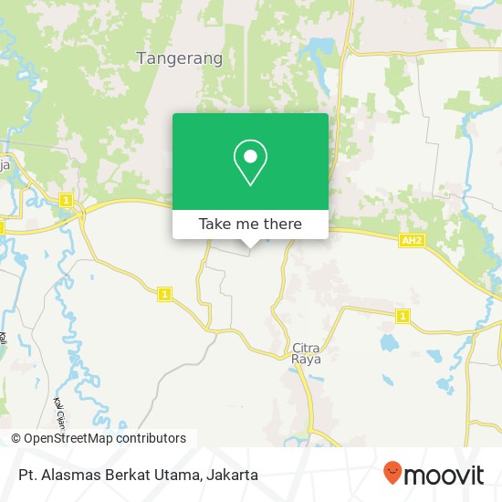 Pt. Alasmas Berkat Utama, Jalan Bhumimas Raya map