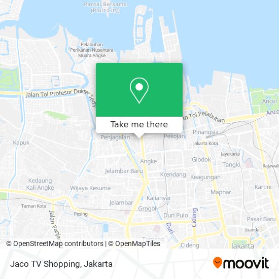 Jaco TV Shopping map