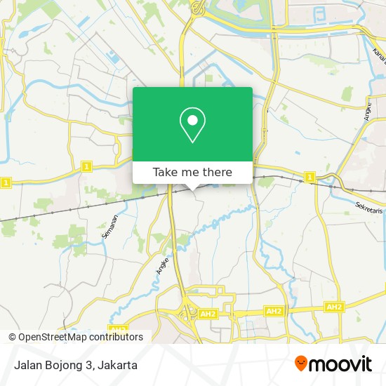 Jalan Bojong 3 map