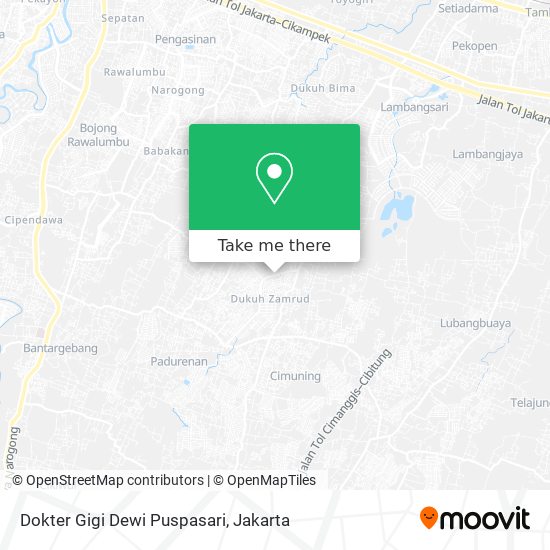 Dokter Gigi Dewi Puspasari map