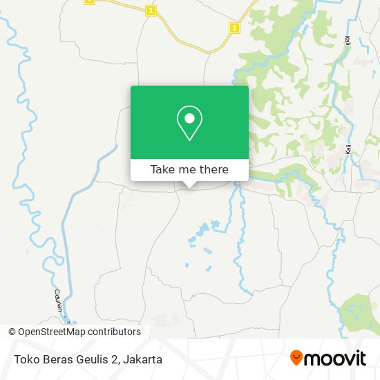 Toko Beras Geulis 2 map