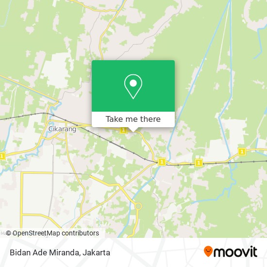 Bidan Ade Miranda map