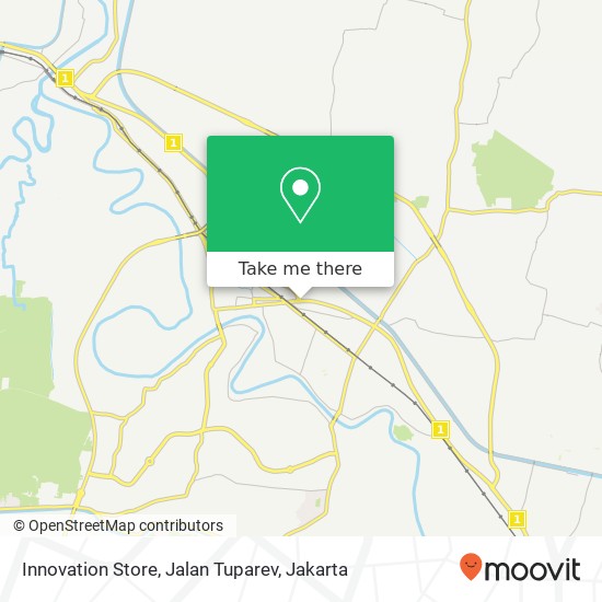 Innovation Store, Jalan Tuparev map