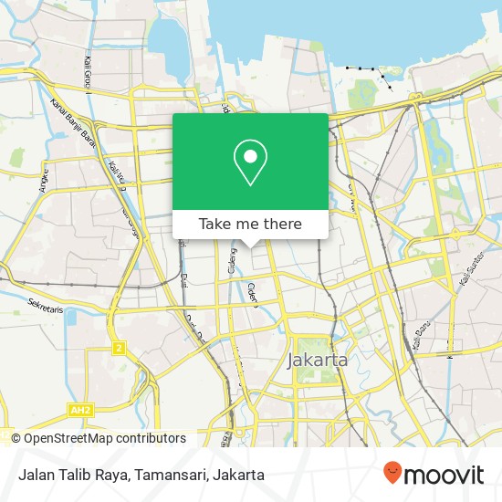 Jalan Talib Raya, Tamansari map