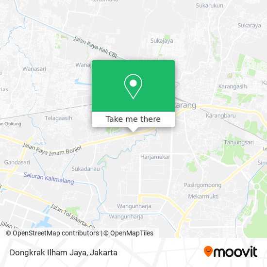 Dongkrak Ilham Jaya map