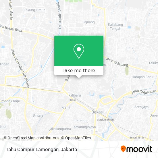 Tahu Campur Lamongan map