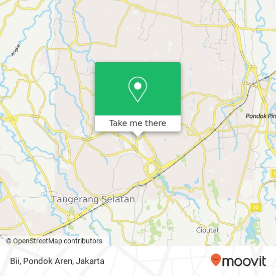 Bii, Pondok Aren map