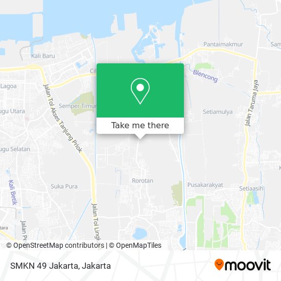 SMKN 49 Jakarta map